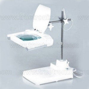  LED แบบตั้งโต๊ะ Desktop Magnifying Lamp LED type โคไฟเลนส์ขยายหลอด