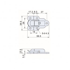 Lift-and-Raise Latches C-6510