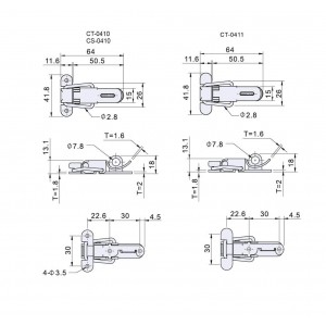 Line Latches CS(T)-041 series