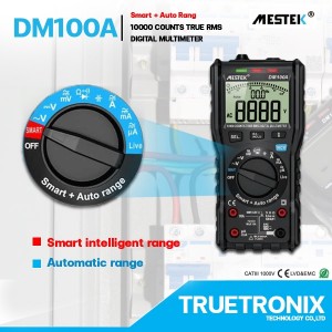 มัลติมิเตอร์ DM100A Smart+Auto range True RMS Digital Multimeter 