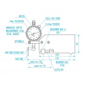 WELDING GAUGE FDW-1