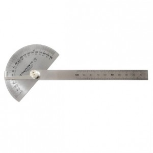 วัดมุม วัดองศา สแตนเลสปัดเงา SK No.19 (PRT-19) Protractor