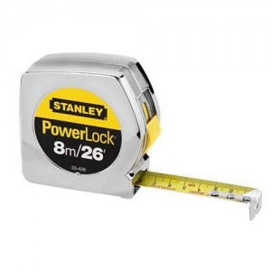 ตลับเมตรยาว 8 เมตร Stanley รุ่น PowerLock