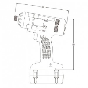 Cordless High Power Screwdriver ไขควงไฟฟ้าไร้สายใช้แบตเตอรี่