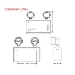 ไฟฉุกเฉิน SUNNY SN 6V Series