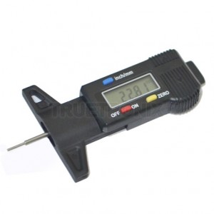 Digital tire tread depth gauge เกจวัดความลึกดอกยางแกนเหล็ก