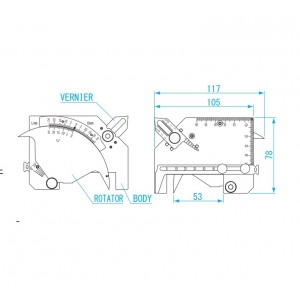 WELDING GAUGE WGU-8M