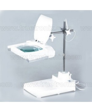  LED แบบตั้งโต๊ะ Desktop Magnifying Lamp LED type โคไฟเลนส์ขยายหลอด