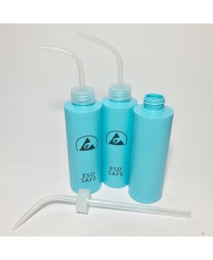 ESD Dispensing Bottle Bent Nozzle ขวดจ่ายน้ำยาปลายงอกันไฟฟ้าสถิต