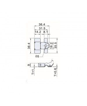 Lift-and-Raise Latches C-1621