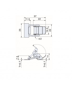 Line Latches C-24