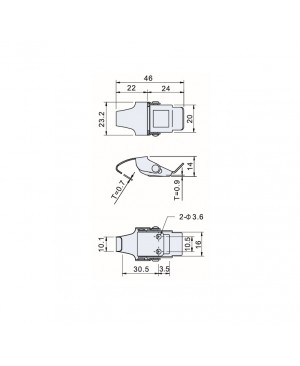 Lift-and-Raise Latches C-3430