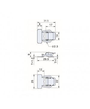 Line Latches C-4112