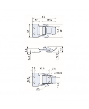 Line Latches C(S)-34 series