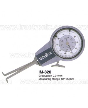 TECLOCK IM-820 Internal Dial Caliper Gauge 10-20mm ไดอัลเกจวัดระยะรูใน