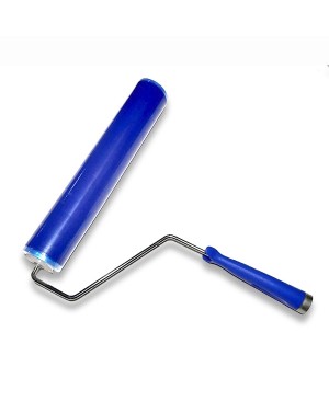 Blue Sticky Roller ลูกกลิ้งดูดฝุ่นสีน้ำเงินกันไฟฟ้าสถิต 12 นิ้ว