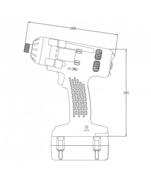 Cordless High Power Screwdriver ไขควงไฟฟ้าไร้สายใช้แบตเตอรี่