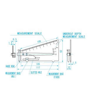 WELDING GAUGE WGU-2S