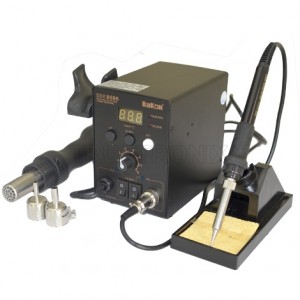 SBK8586 Hot air-Soldering Station 2in1 เครื่องเป่าลมร้อนพร้อมหัวแร้ง